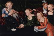 Lucas Cranach, courtesans